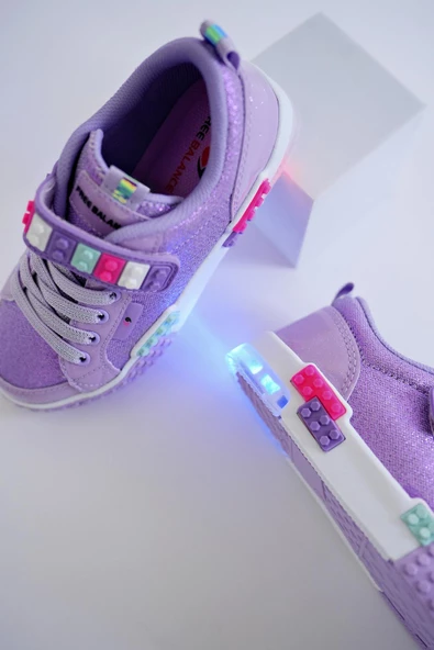 Muggo SONİC Garantili Legolu Bağcıklı ve Cırtlı Ortopedik Çocuk Sneaker Spor Ayakkabı - 12