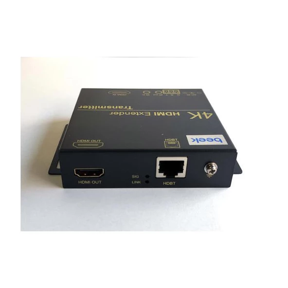 Beek Bs-Ext-H4K-100 4K Hdmi Sinyal Uzatma Cihazı 70M/4K60Hz 100M/1080P Alıcı (Receiver) Ve Verici (Transmitter) Birim Dahil Beek 4K@60Hz Hdmi Extender 70M/4K60Hz 100M/1080P - 2