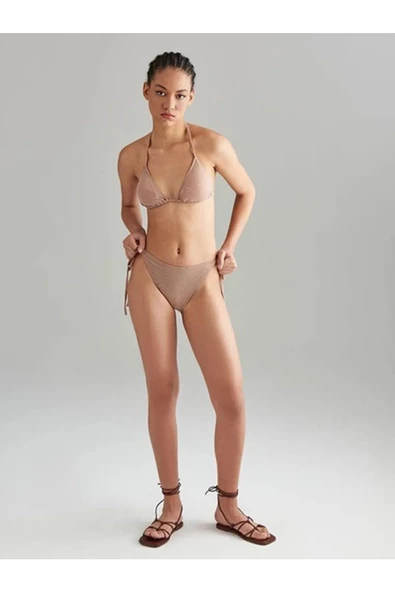 Vizon Üçgen İpli Bikini Takımı - 2