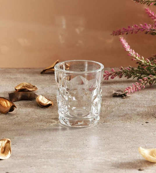 Paşabahçe 520742 Estrella Kahve Yanı Su Bardağı - Shot Bardağı 60cc - 6 Adet - 6