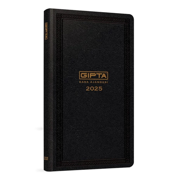GIPTA 17x33 GUNLUK KASA AJANDASI (118-TCK)2025 ürün görseli
