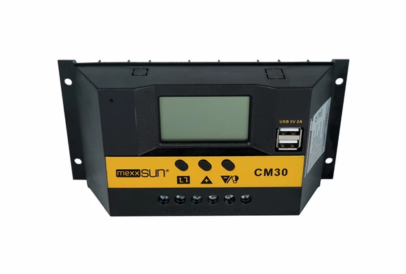 Mexxsun 30 A Amper 12 24 V Volt Şarj Kontrol Cihazı Regülatör - 3