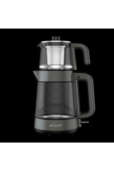 Arçelik CM 6964 G Gri 1900 W Cam Çay Makinesi
