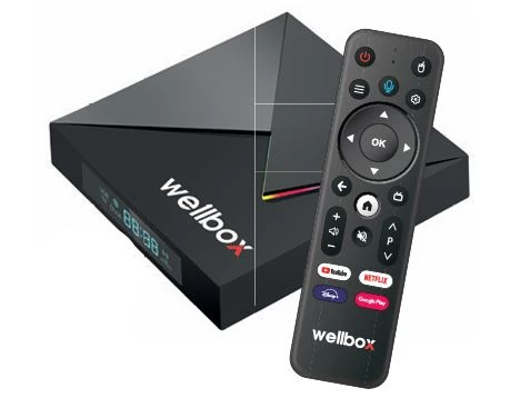 Wellbox Max3 Android Tv Box Android 12 Sesli Komut 2gb Ram 16GB Hafıza;Class