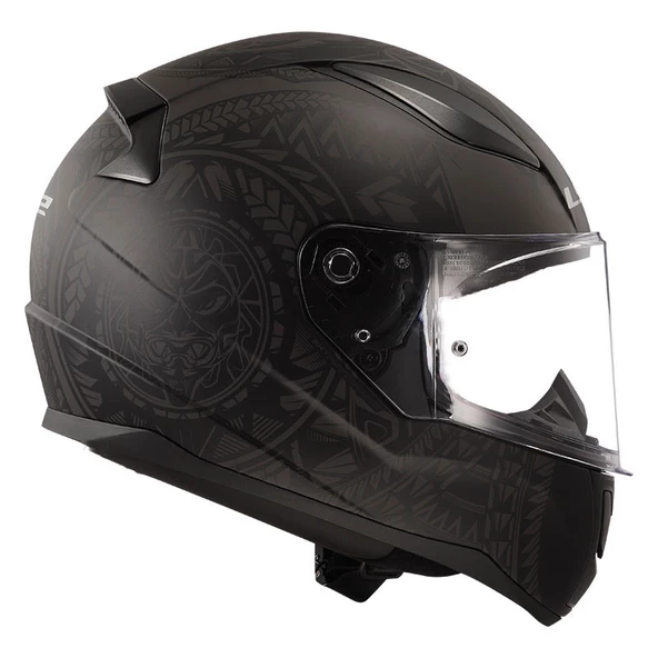 LS2 RAPID 2 TAKAROA MAT SİYAH KASK M - 4