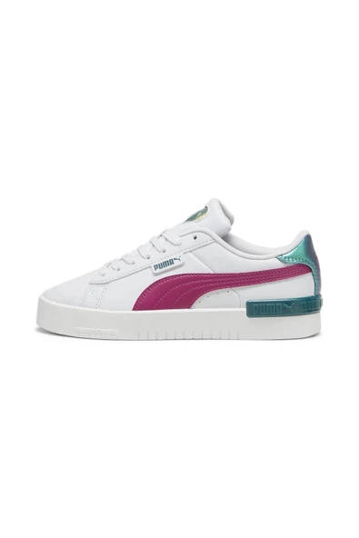 Puma 397984-02 Jada Bouncy Sky Jr-Silver Mist-Magenta Gleam-Cold Green