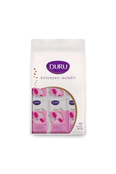 Duru Love Tree 50'li Kolonyalı Mendil