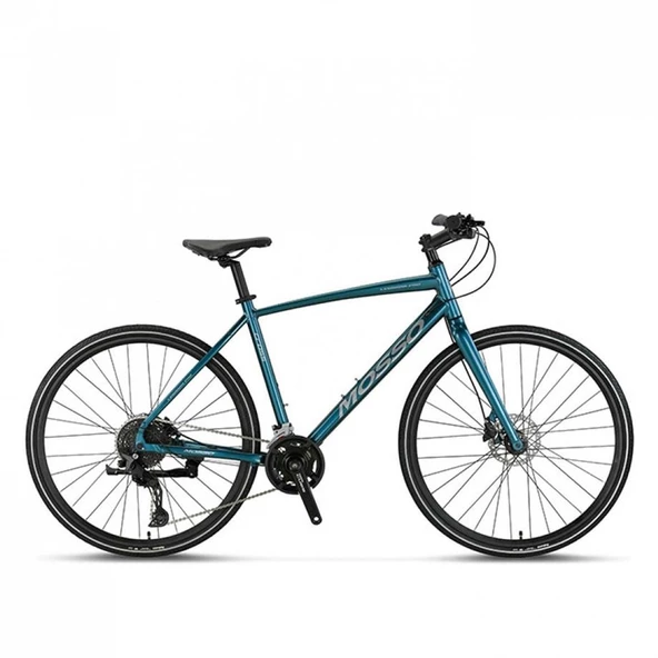 MOSSO LEGARDA-PRO-X20-MDM ERKEK ŞEHİR BİSİKLETİ 510H HD 28 JANT 20 VİTES MAVİ GÜMÜŞ ürün görseli