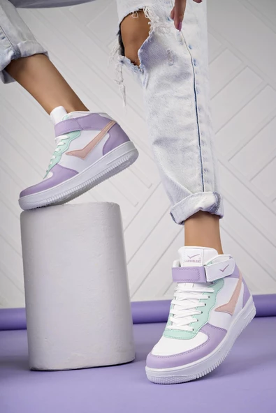 Unisex Rahat Kalıp Ortopedik Taban Boğazlı Sneakers - 4