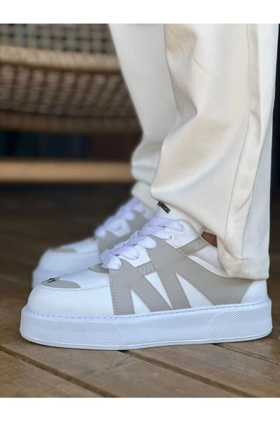 CH2407 CBT Star-X Erkek Spor Ayakkabı BEYAZ/GRI ürün görseli