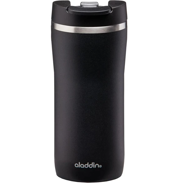 Aladdin 10-09363-007 Mocca Thermavac Leak-Lock Çelik Termos Bardak 0.35L Siyah - 3