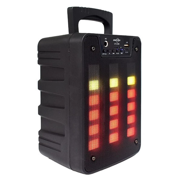 Polygold Greatnice GTS1869 Mikrofonlu 4 İnç Radyolu Rgb Ledli Bluetooth Hoparlör - 2