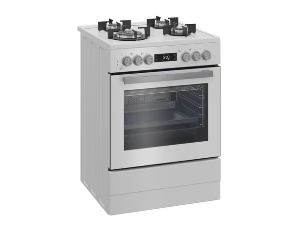 Arçelik F 8541 EBCB Beyaz Ocaklı Fırın - 2