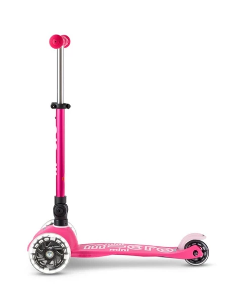Mini Micro  DELUXE FOLDABLE LED PINK Çocuk Scooter MCR.MMD197 - Resim 2
