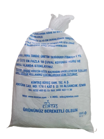 25 Kg Barkisan Sönmemiş Tarım Kireci - Resim 2