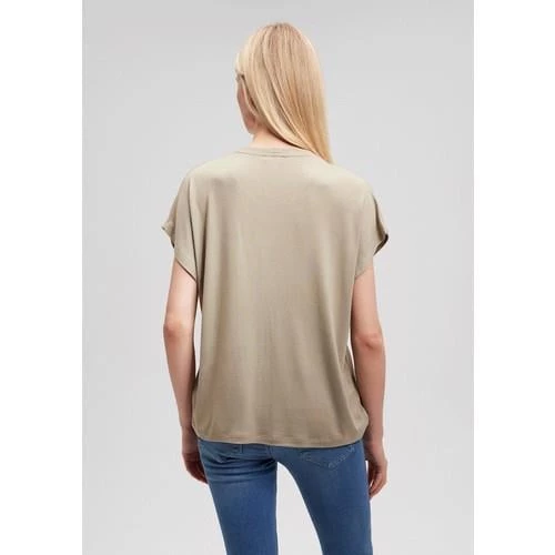 BİSİKLET YAKA BASİC TİŞÖRT - Resim 4