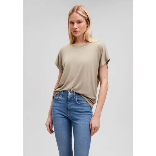 BİSİKLET YAKA BASİC TİŞÖRT - Resim 6