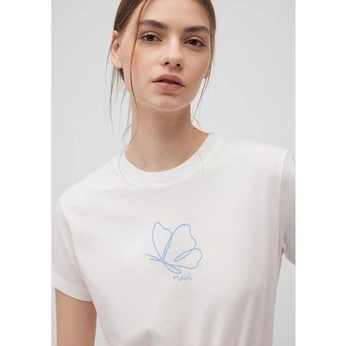 KELEBEK BASKILI TİŞÖRT - Resim 11