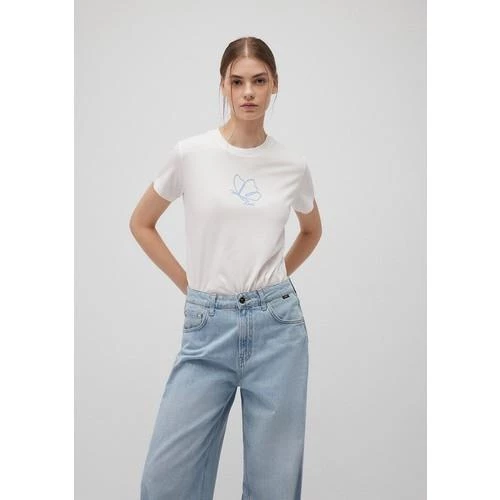 KELEBEK BASKILI TİŞÖRT - Resim 7