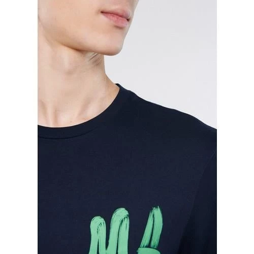 MAVİ BASKILI TİŞÖRT - Resim 9