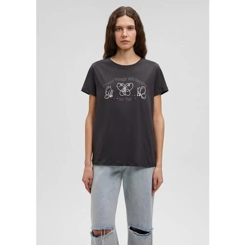 KELEBEK BASKILI TİŞÖRT - 3