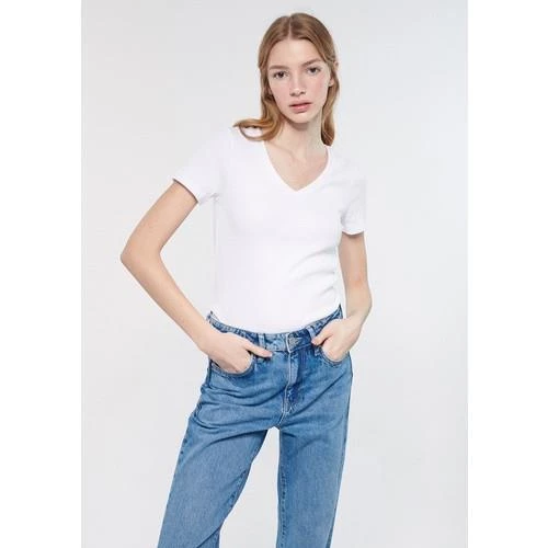 V YAKA KISA KOL TİŞÖRT