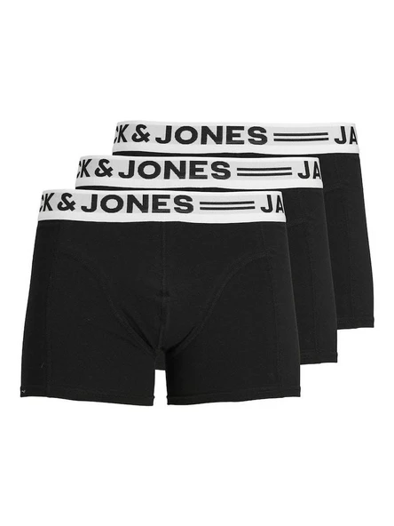 Jack Jones Sense 3 Lü Paket  Erkek Boxer 12081832