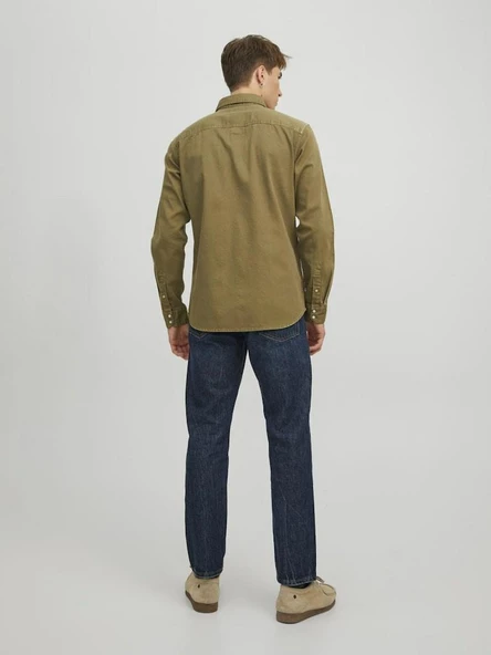 Jack Jones Sheridan Erkek Jean Gömlek 12138115 - 3