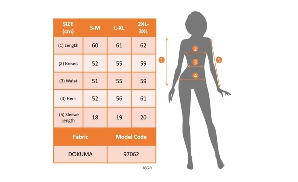 Kadın Kısa Kollu Boyundan Bağlamalı Desenli Dokuma Bluz - 6