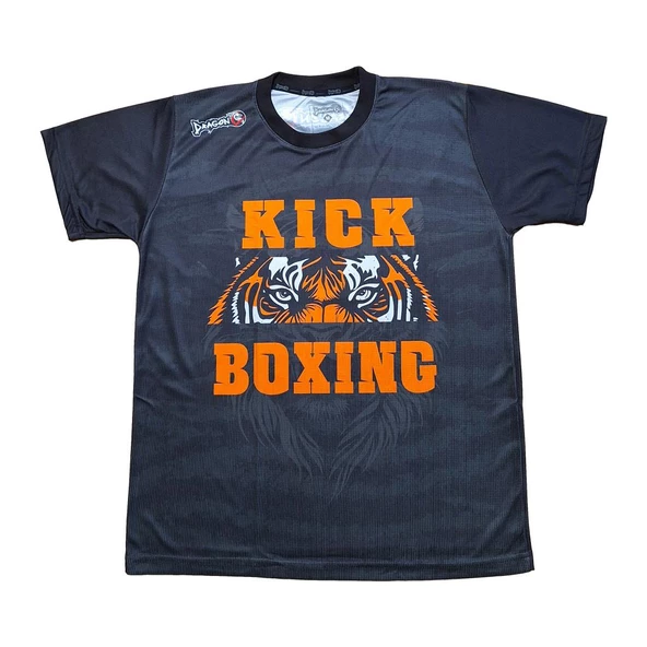 DragonDo TX712 Tiger Kick Boks Tişört Kick Boxing Antrenman Tshirt - 3