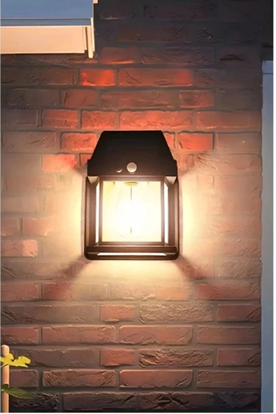 SOLAR LED DUVAR LAMBASI - GÜNEŞ ENERJİLİ DUVAR LAMBASI - 4