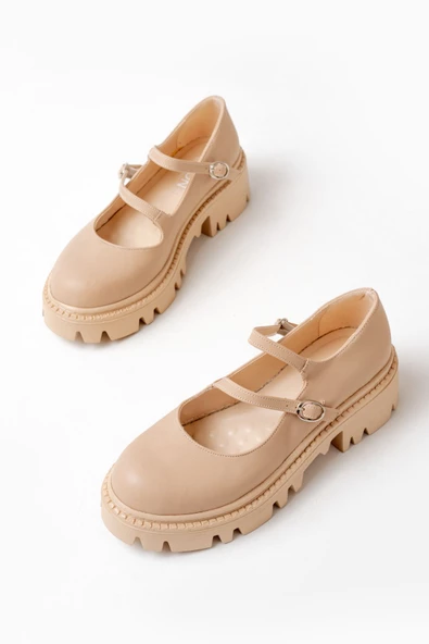 Siyah Süet Günlük Yüksek Tabanlı Loafer Ayakkabı - kopya - 5