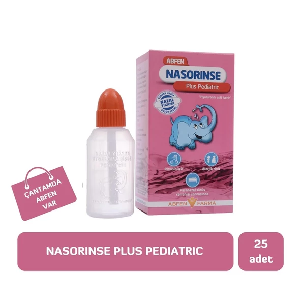 Abfen Nasorinse Plus Pediatric Burun Yıkama Kiti