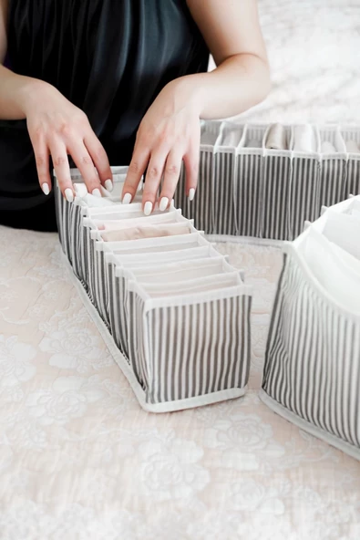 Akordiyon Organizer Çekmece İçi Düzenleyici Small - 5