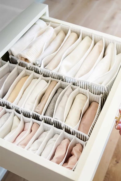 Akordiyon Organizer Çekmece İçi Düzenleyici Medium - 7