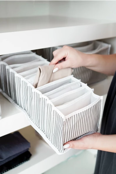 Akordiyon Organizer Çekmece İçi Düzenleyici Medium - 6