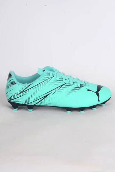 Puma107477-10 Yeşil Nane Deri Rahat Taban Bağcıklı Esnek Rahat  Erkek Krampon Spor Ayakkabı