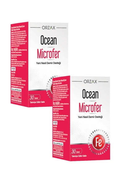 Ocean Microfer 30 Tablet x 2 Adet ürün görseli