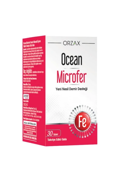 Ocean Microfer 30 Tablet x 2 Adet - Resim 2