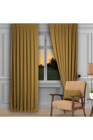 Devetüyü Ada Fon Perde Normal Pile 1'E 2,5 PİLE ürün görseli