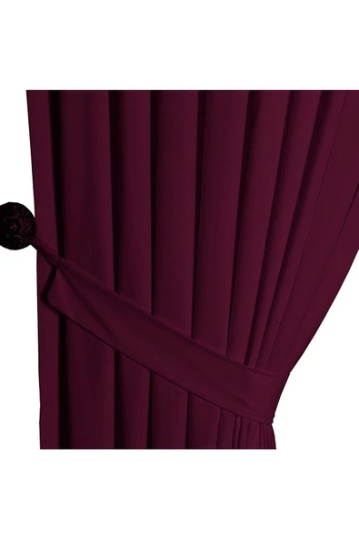 Vişne Ada Fon Perde Normal Pile 1'E 2,5 PİLE - Resim 3