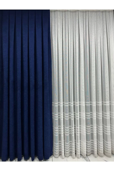 Parlement Ada Fon Perde Normal Pile 1'E 2,5 PİLE - Resim 5