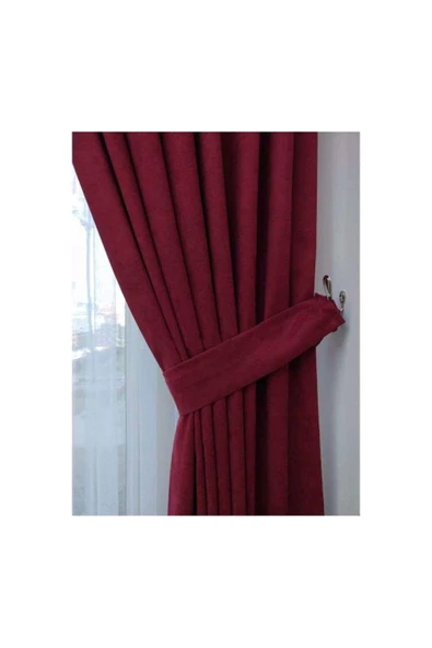 Bordo Ada Fon Perde Sık Pile 1'E 3 PİLE - Resim 4