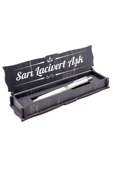 Fenerbahçe Orijinal Lisanslı Premium Versatil Uçlu Kalem 0.7 Hediyelik Ahşap Kutulu - 10