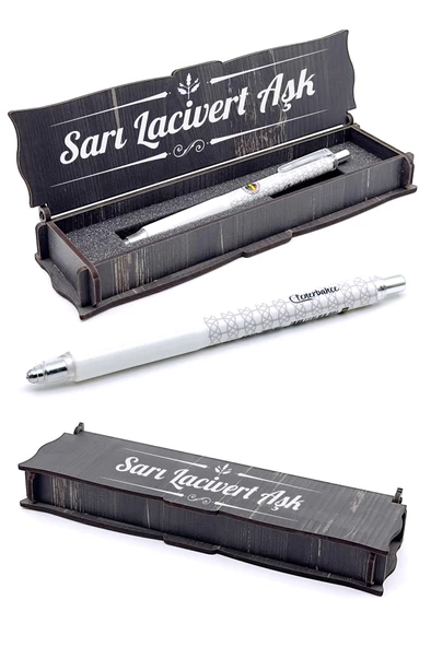 Fenerbahçe Orijinal Lisanslı Premium Versatil Uçlu Kalem 0.7 Hediyelik Ahşap Kutulu - 11