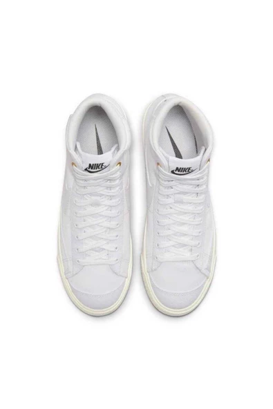 Blazer Mid '77 Canvas Kadın Sneaker Ayakkabı - 4