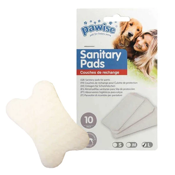 Pawise Köpek Regl Pedi Large-Maxi  10'lu Paket