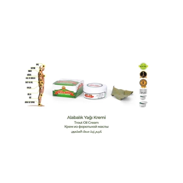 Tabib Lokman Alabalık Yağı Özlü Masaj Kremi 65ml 4Adet - 4