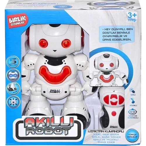 Birlik Oyuncak Uzaktan Kumandalı Işıklı Müzikli Dans Eden Akıllı Robot J605-2 - 4