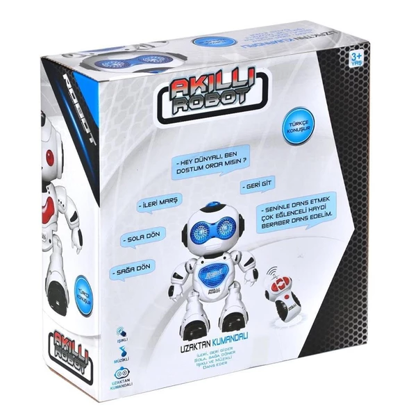 Birlik Oyuncak Uzaktan Kumandalı Işıklı Müzikli Dans Eden Akıllı Robot J605-2 - 11
